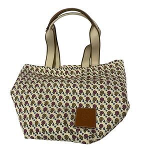 Tory Burch Ella Market Printed Tote Gracie Floral Daisy Prints Nylon Tote NWT